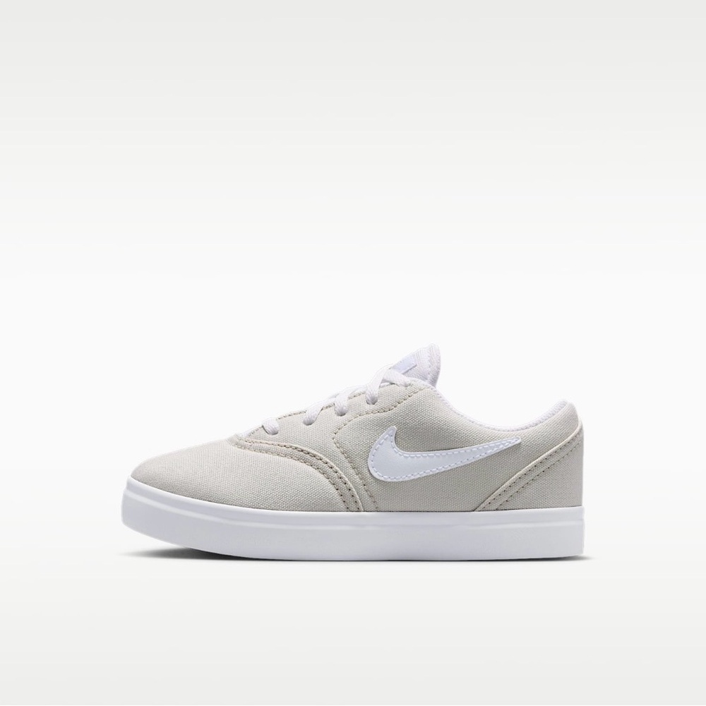 Nike SB Check CNVS (GS) – Light Bone / White